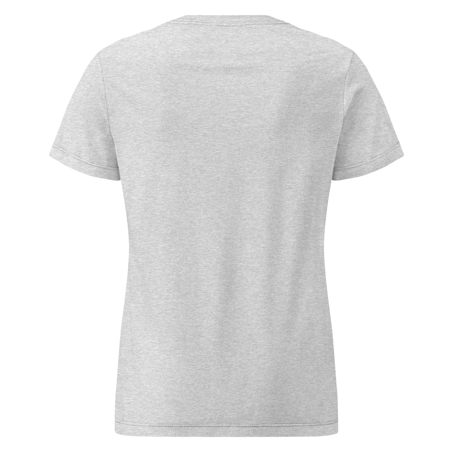 Gray t-shirt on a white background